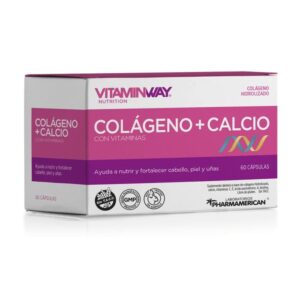 PHARMAMERICAN COLAGENO+CALCI V.W CAP X60