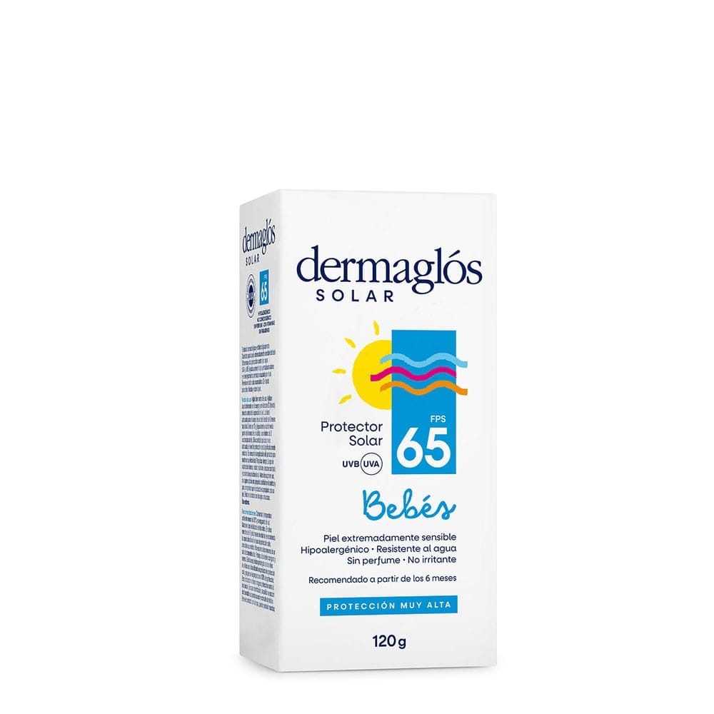 DERMAGLOS SOLAR F65 BEBES CR 120 GR - Imagen 3