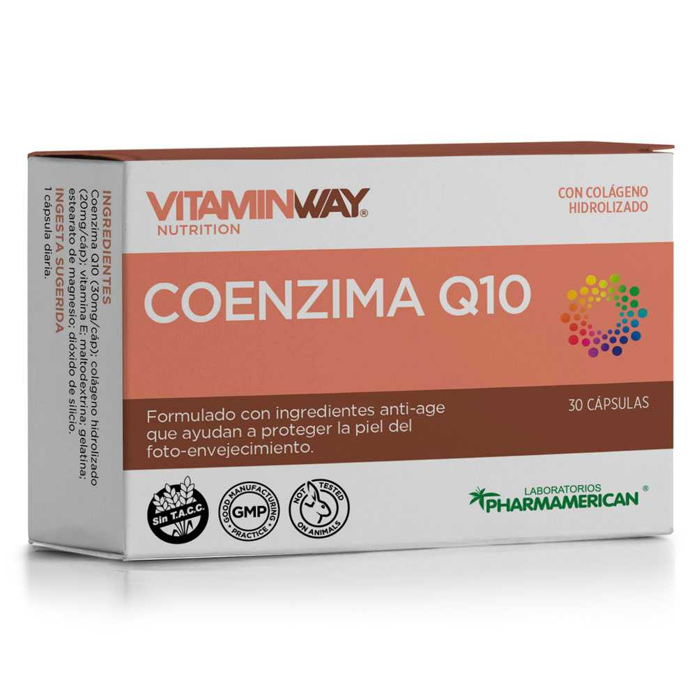 PHARMAMERICAN COENZIMA Q10 VIT.WAY CAP X 30