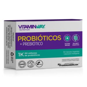 PHARMAMERICAN PROBIOTICOS+PROBIOTI VIT.WAY CAPX30