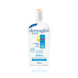 DERMAGLÓS SOLAR F50 NIÑOS EM 180 ML.