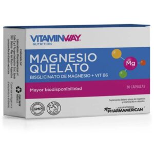PHARMAMERICAN MAGNESIO QUELAT V.W CAPX30