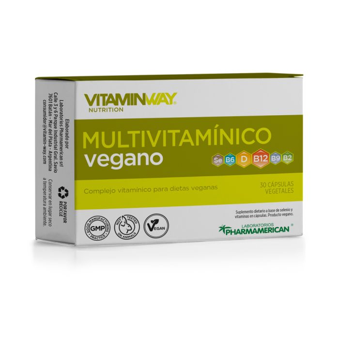 PHARMAMERICAN MULTIVITAMINI VEGANO VIT.WAY CAPX30
