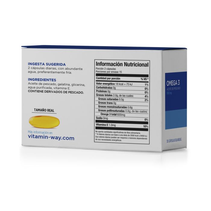 PHARMAMERICAN OMEGA 3 VIT.WAY CAP X 30 - Imagen 2