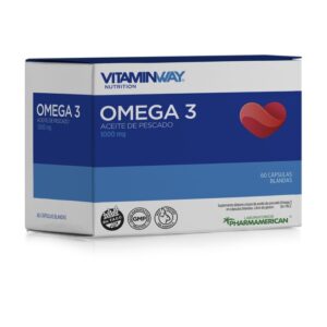 PHARMAMERICAN OMEGA 3 VIT.WAY CAP SOFTG X60