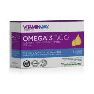 PHARMAMERICAN OMEGA 3 DUO VIT.WAY CAP X 30