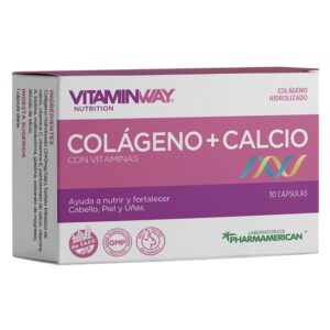 PHARMAMERICAN COLAGENO+CALCI VIT.WAY CAPX30