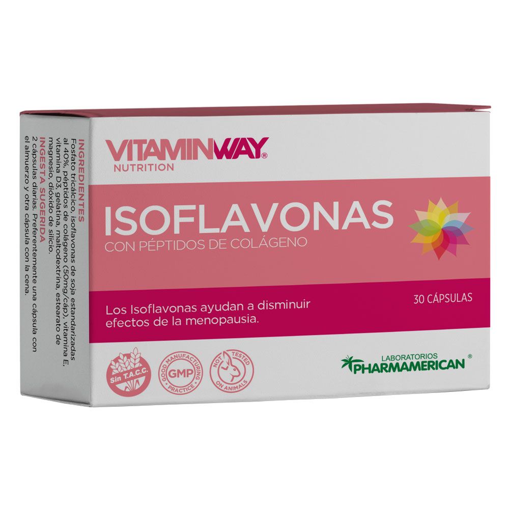 PHARMAMERICAN ISOFLAVONAS VIT.WAY CAP X 30