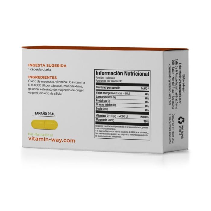 PHARMAMERICAN VIT D VIT.WAY CAP X 30 - Imagen 2