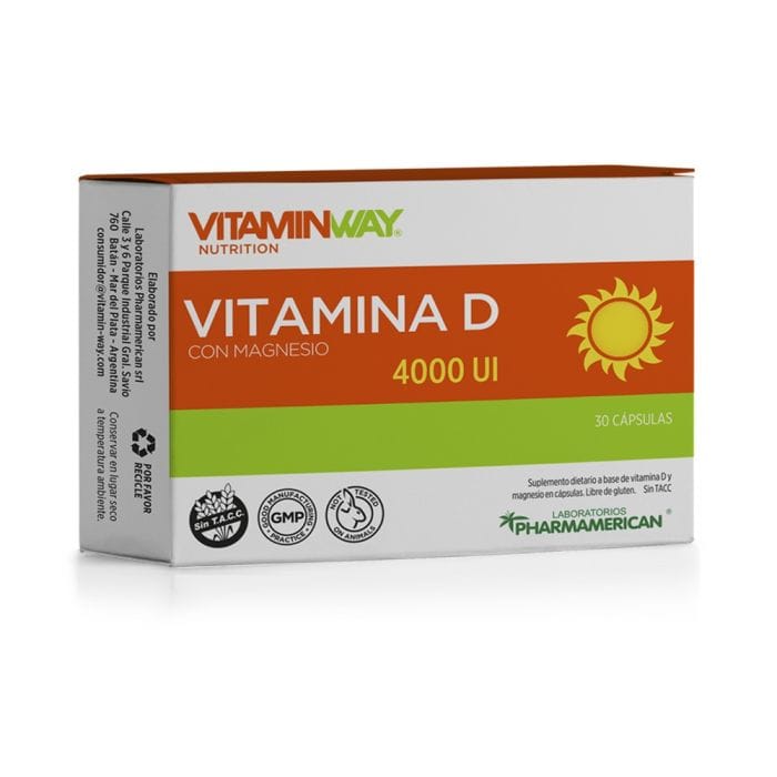 PHARMAMERICAN VIT D VIT.WAY CAP X 30