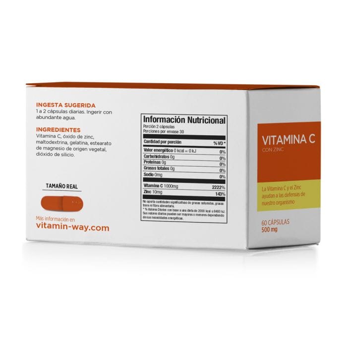 PHARMAMERICAN VIT C VIT.WAY CAP X 60 - Imagen 2