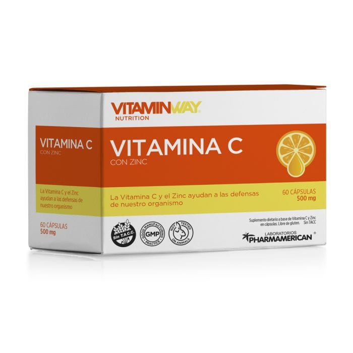PHARMAMERICAN VIT C VIT.WAY CAP X 60