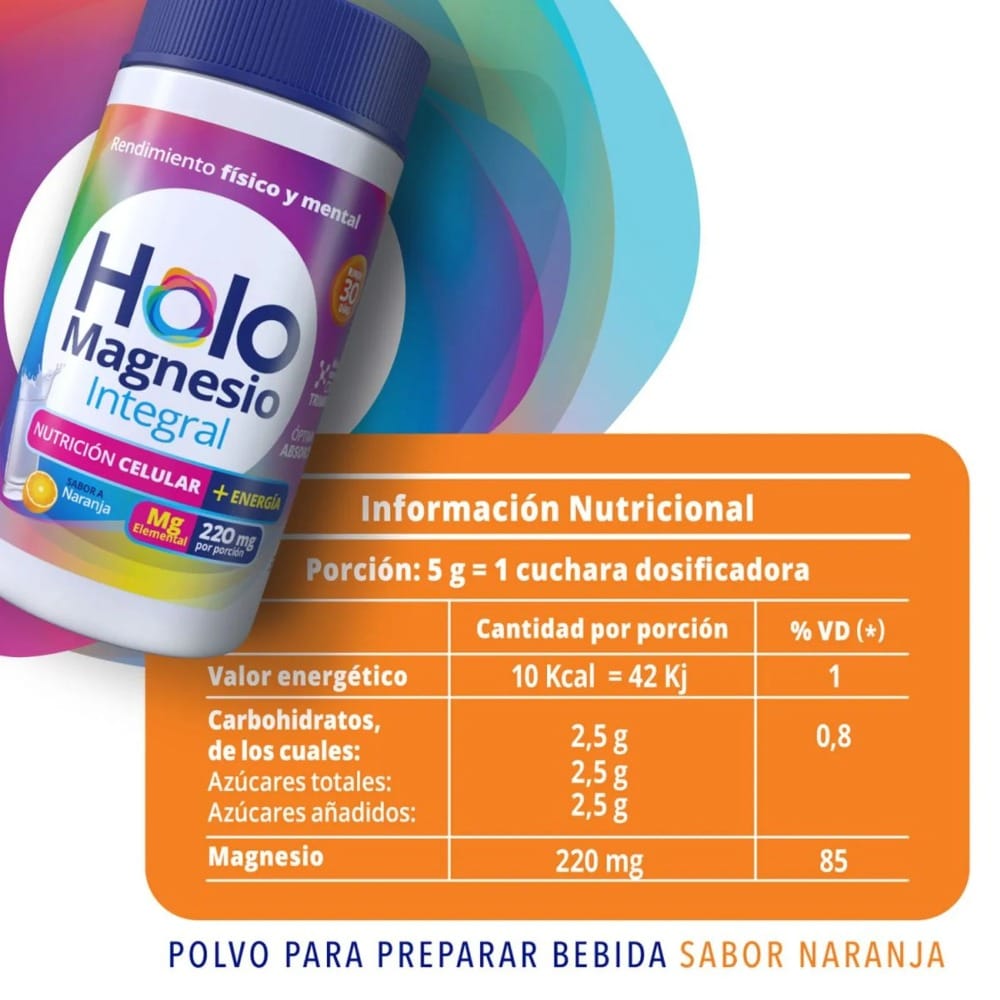HOLOMAGNESIO INTEGRAL 220 MG PVO SUP DIE - Imagen 3