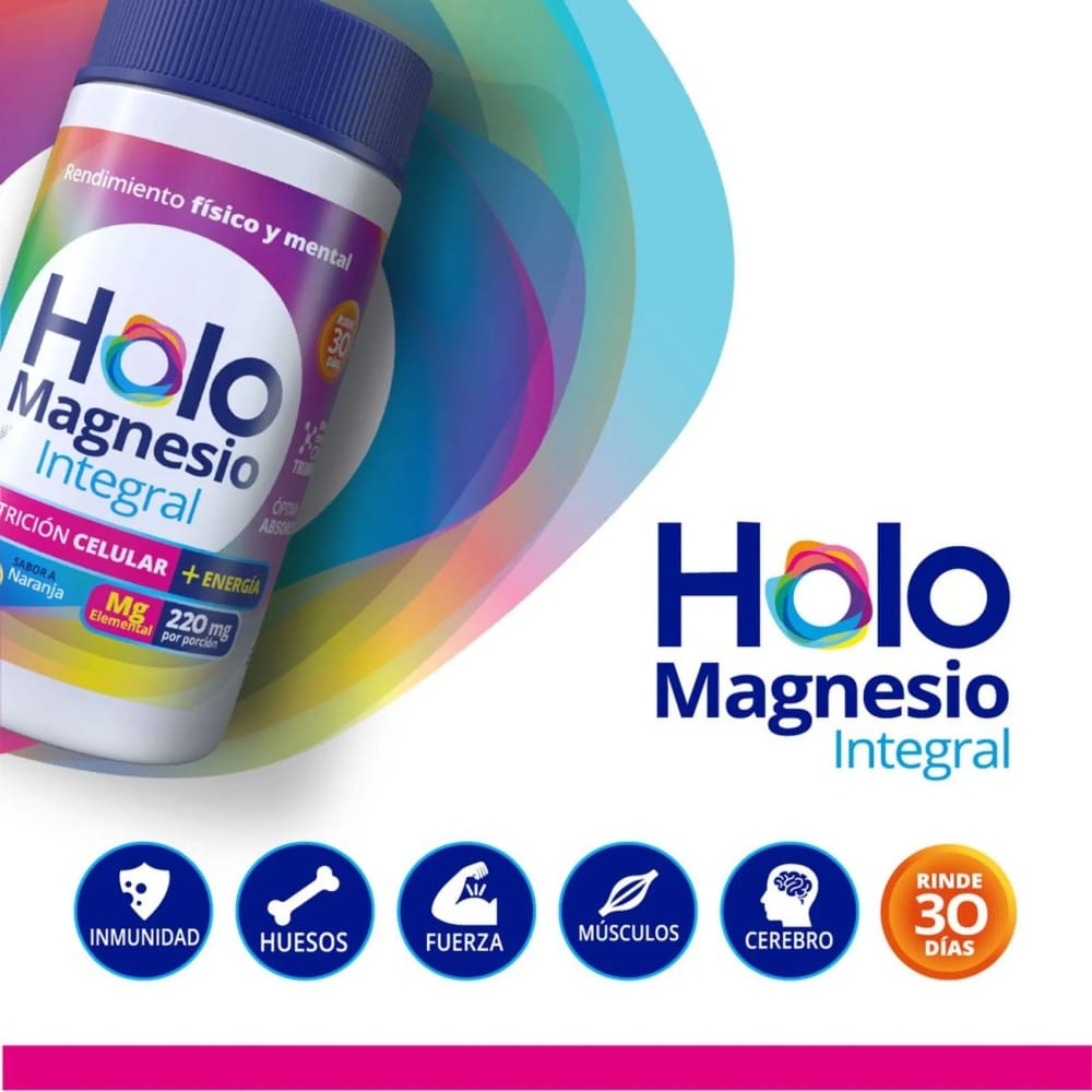 HOLOMAGNESIO INTEGRAL 220 MG PVO SUP DIE - Imagen 2