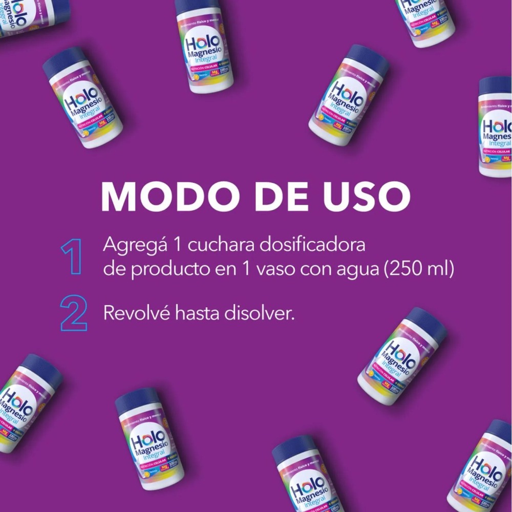 HOLOMAGNESIO INTEGRAL 220 MG PVO SUP DIE - Imagen 4