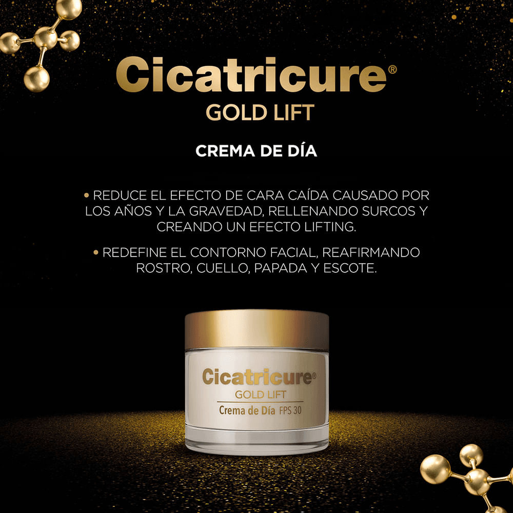 CICATRICURE GOLD LIFT DIA FPS30 50 G CRE - Imagen 3