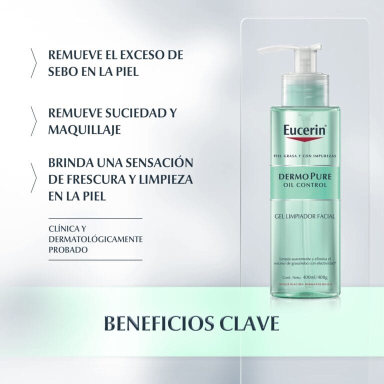 DermoPure Oil Control Gel de Limpieza 200ml - Imagen 2