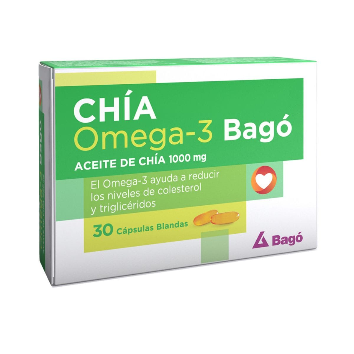 CHIA OMEGA 3 BAGO CPB X 30