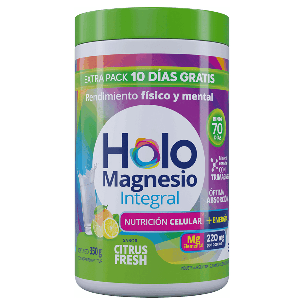 HOLOMAGNESIO INTEGRAL 350 GR SUP DIE