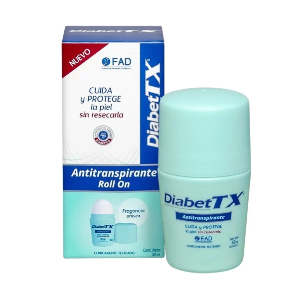 DIABETTX ANTITRANSPIRANT ROLL ON 50M DEO