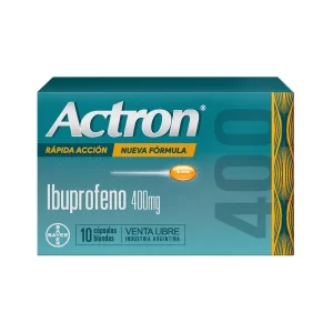 ACTRON RAPIDA ACCION NF 400 MG 10 CAPS