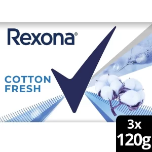 REXONA COTTON FRESH 3X120 GR JAB