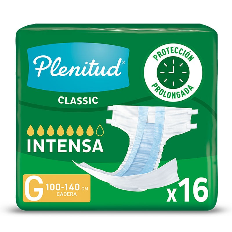 PLENITUD CLASSIC GDE 16 PAÑ ADU
