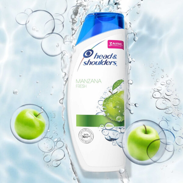 Shampoo Head & Shoulders Manzana Fresh 375 ml - Imagen 2