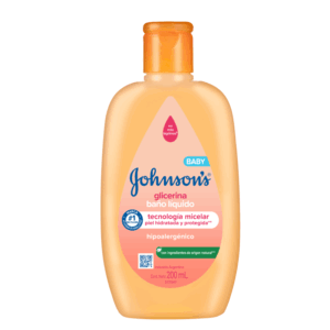 JOHNSON BABY C/GLICERINA 200ML BAÑ LIQ