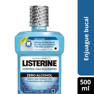 LISTERINE CONTROL SARRO ZERO 500 ENJ BUC