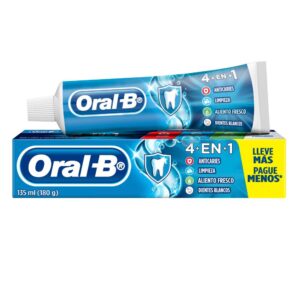ORAL B Crema Dental 4 en 1 x 180 gr