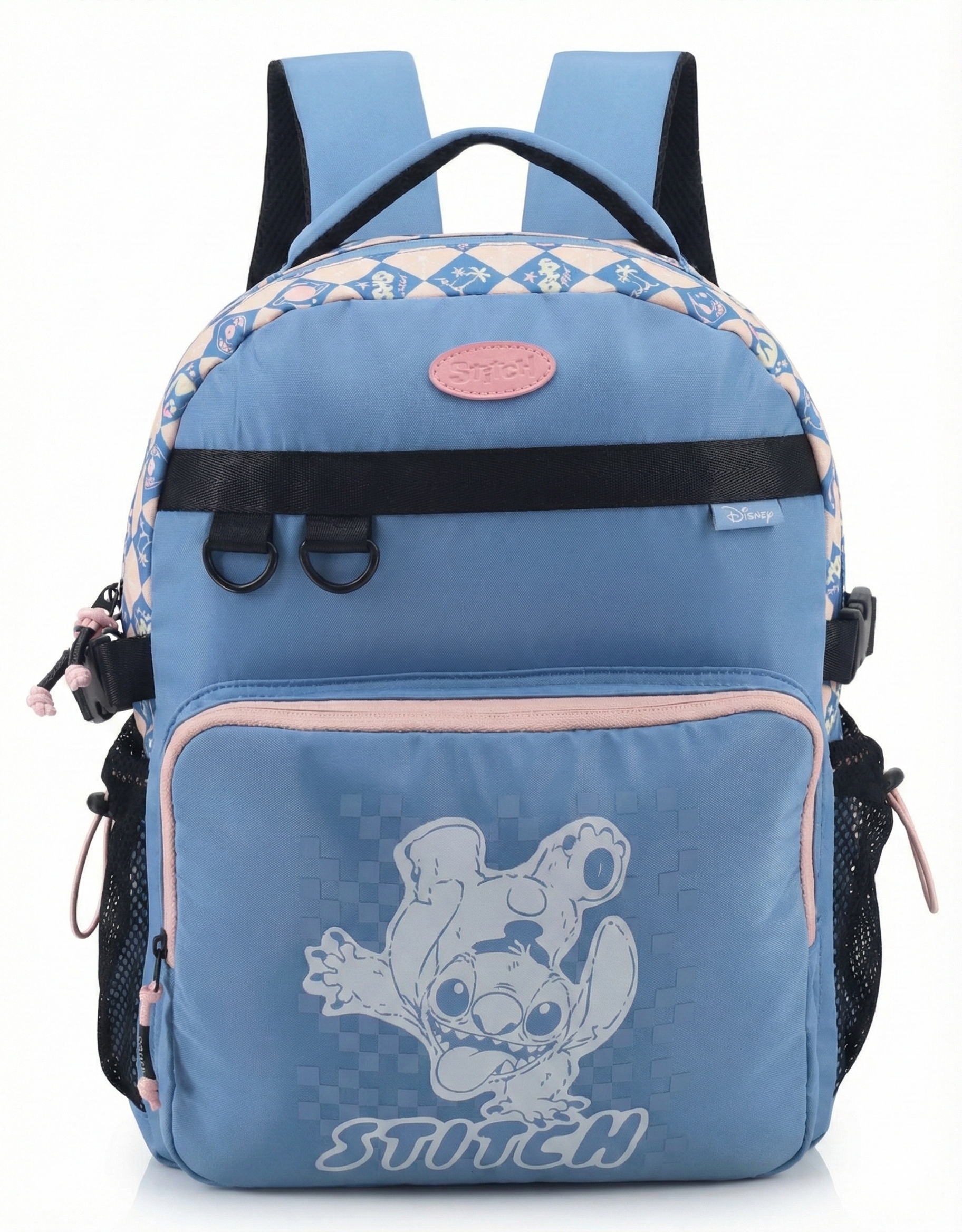 MOCHILA STITCH CELESTE
