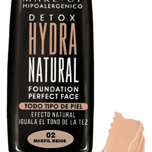 Base De Maquillaje Fluida Detox Hydra Natural Idi 02 MARFIL