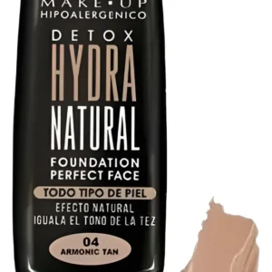 Base De Maquillaje Fluida Detox Hydra Natural Idi 04 ARMONIC TAN