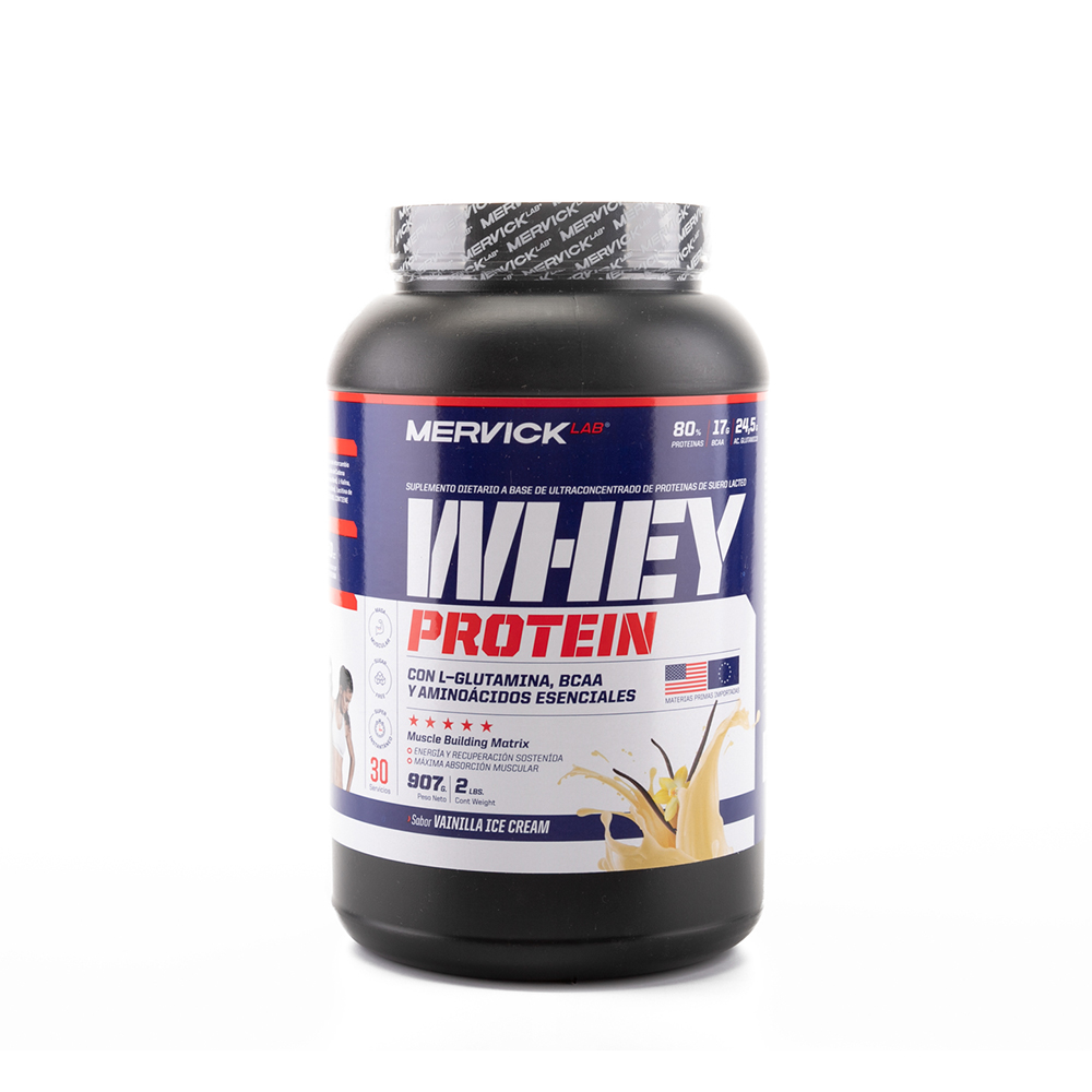 WHEY PROTEIN MERVICK VAINILLA 30 DOSIS SUP DIE