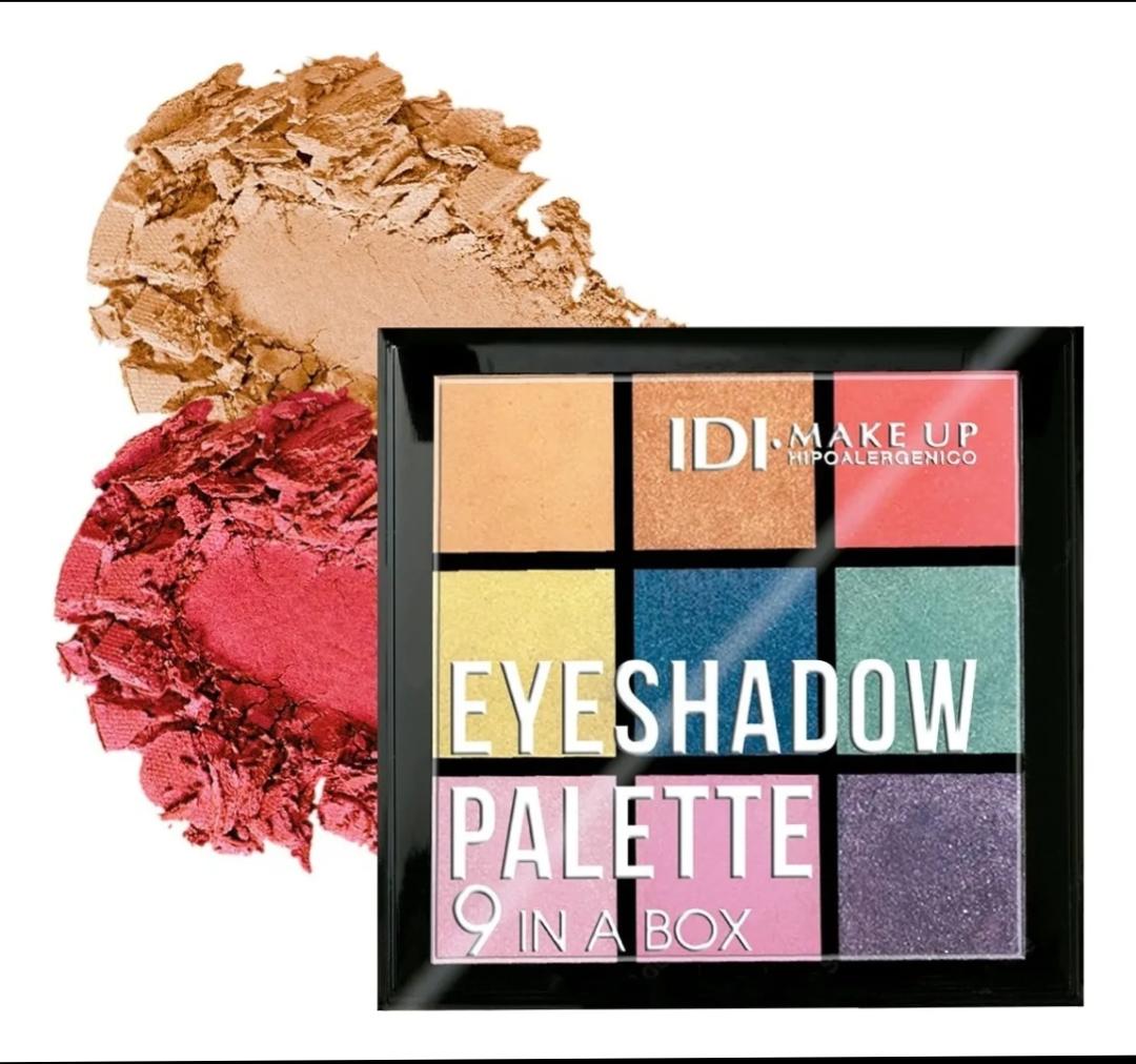IDI Paleta Sombra hipoalergenica 9 in box Eyeshadow Makeup (01Express)