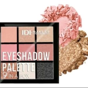 IDI Paleta Sombra hipoalergenica 9 in box Eyeshadow Makeup (02NUDE)