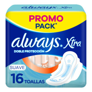 ALWAYS XTRA DOBLE PROT SUAVE X16 TOA HIG