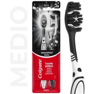 Colgate   Cepillo Dental Max White Carbon