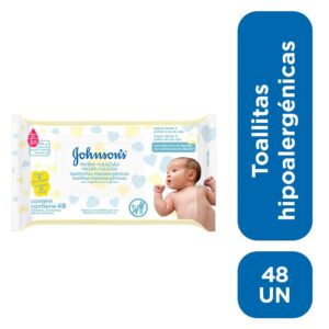 Johnson's Baby   Toallitas Húmedas Recién Nacido x 48 un