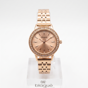 RELOJ BLAQUÉ DORADO