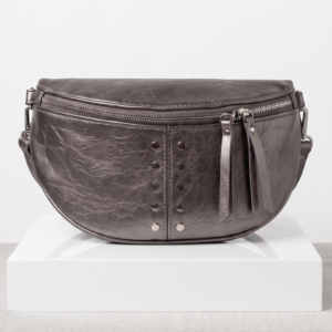 BANDOLERA ONA SAEZ GRIS PERLA TACHAS