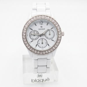 RELOJ BLAQUÉ BLANCO