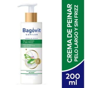 Bagóvit   Crema Para Peinar Pelo Largo Sin Frizz x 350 ml