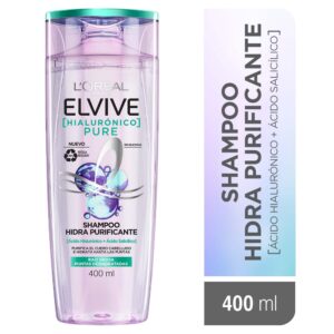Shampoo Hidra Purificante Elvive L´Oréal Paris x 400 ml