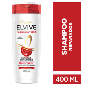Shampoo Reparación Total 5 Elvive Loreal París x 400 ml