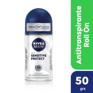 Desodorante antitranspirante NIVEA MEN Sensitive Protect Roll On x 50 ml