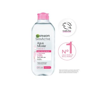 Agua Micelar Garnier Skin Active Todo en 1 x 400 ml