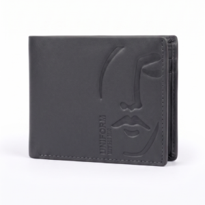 BILLETERA DE HOMBRE UNIFORM GREY 12778