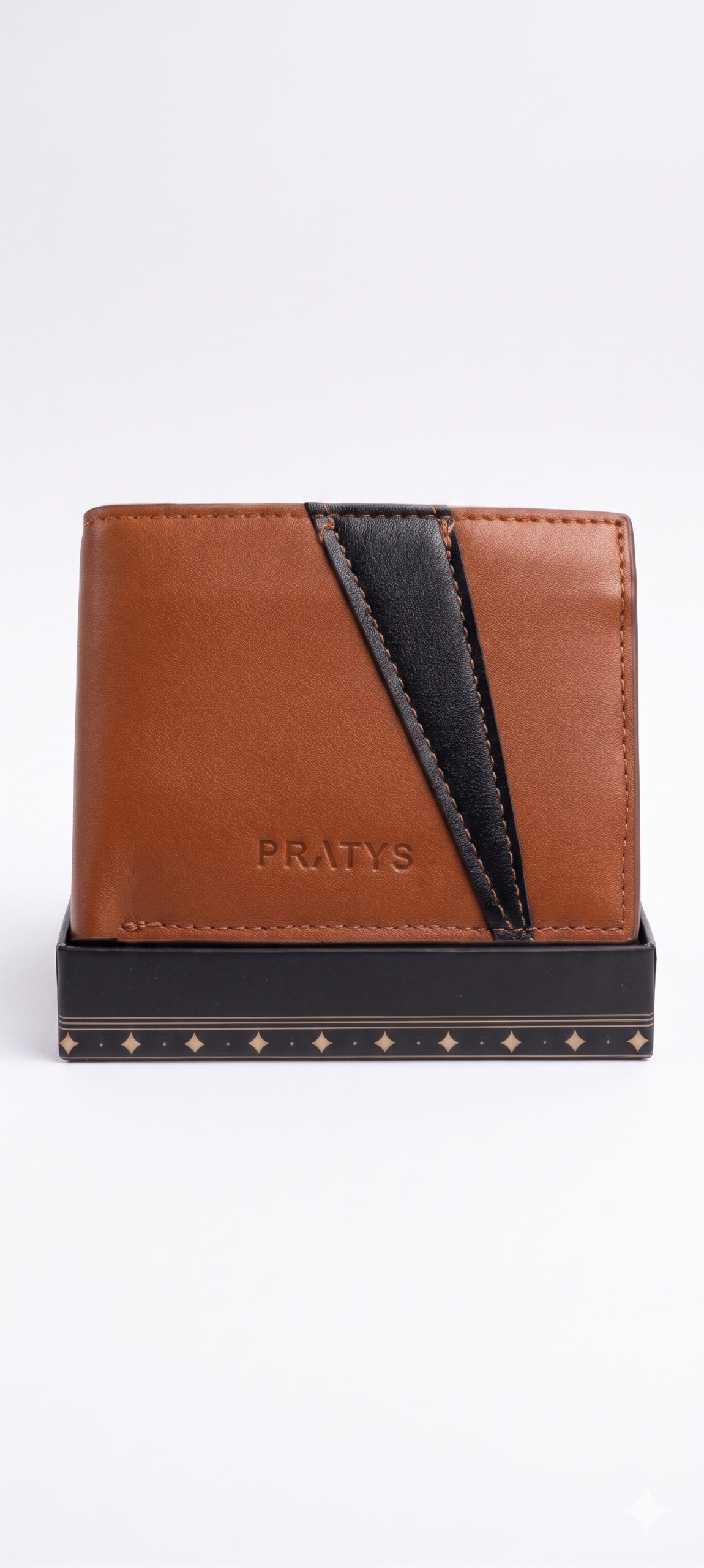 BILLETERA DE HOMBRE MARRÓN PRATYS 2